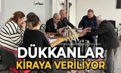 Dükkanlar kiraya veriliyor