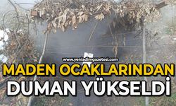 Zonguldak’ta maden ocaklarından dumanlar yükseldi