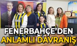 Fenerbahçe'den anlamlı davranış