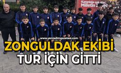 Heyecan dorukta: Zonguldak ekibi tur için gitti