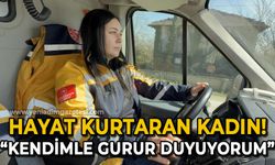 Hayat kurtaran kadın