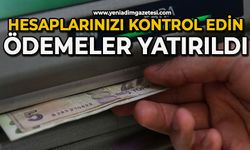 Hesaplarınızı kontrol edin: Bakanlık ödemeleri yatırdı