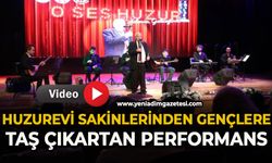 Huzurevi sakinlerinden gençlere taş çıkartan performans