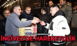 İncivez'de hareketlilik yaşandı