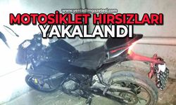 Motosiklet hırsızları yakalandı