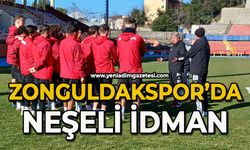 Zonguldakspor'da neşeli İdman