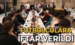 Futbolculara iftar verildi