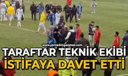 Taraftar teknik ekibi istifaya davet etti