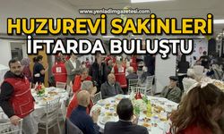 Huzurevi sakinleri iftarda buluştu