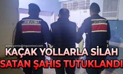 Kaçak silah ve mermi satan şahıs tutuklandı