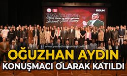 Oğuzhan Aydın konuşmacı olarak katıldı