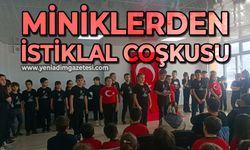 Miniklerden "İstiklal" coşkusu