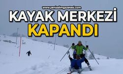 Kayak merkezi kapandı