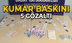 Kumar baskını: 5 kişi hakkında da adli işlem yapıldı