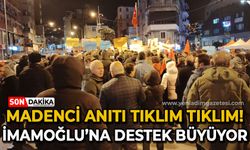 Madenci Anıtı tıklım tıklım: Ekrem İmamoğlu'na destek büyüyor!