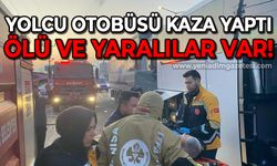 Yolcu otobüsünün karıştığı zincirleme kaza: 1 ölü, 7 yaralı