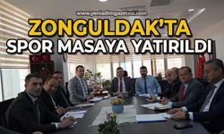 Zonguldak’ta spor masaya yatırıldı