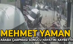 Kazada savrulan hafif ticari araç yayaya çarptı: 1 ölü