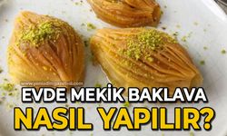 Evde mekik baklava nasıl yapılır?