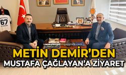 Metin Demir’den Mustafa Çağlayan’a ziyaret