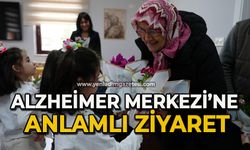 Yaşlılar Haftasında Alzheimer Merkezi’ne anlamlı ziyaret