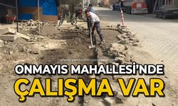 Onmayıs  mahallesinde çalışma var