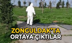 Zonguldak’ta ortaya çıktılar