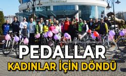 Pedallar kadınlar için  döndü