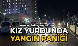 Kız öğrenci yurdunda yangın