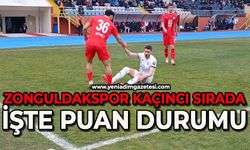 Zonguldakspor kaçıncı sırada? İşte son puan durumu