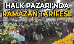 Halk pazarında fiyatlar yükseldi