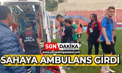 Sahaya ambulans girdi