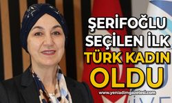 Prof. Dr. Funda Sivrikaya Şerifoğlu, seçilen ilk Türk kadın oldu