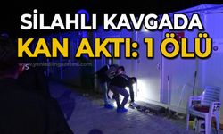 Silahlı kavgada kan aktı: 1 ölü