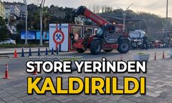 Store yerinden kaldırıldı