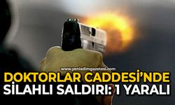 Doktorlar Caddesi'nde silahlı kavga: 1 yaralı