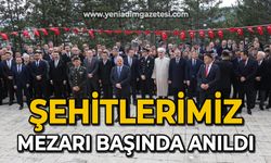 18 Mart’ta şehitler kabirleri başında anıldı