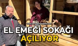 El Emeği Sokağı açılıyor