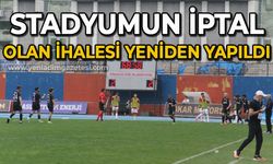 Stadyumun iptal olan ihalesi yeniden yapıldı