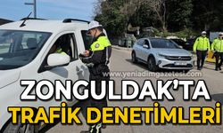 Zonguldak'ta trafik denetimleri sürüyor