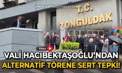 Vali’den CHP’nin alternatif törenine tepki: O anlar kamerada