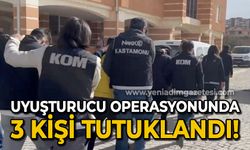 Uyuşturucu operasyonu: 3 tutuklama