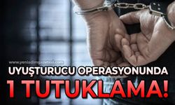 Uyuşturucu operasyonunda 1 tutuklama