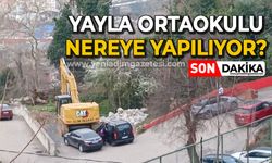 Yayla Ortaokulu nereye yapılacak?