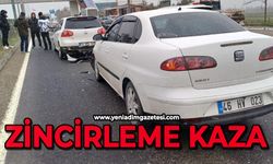 3 araçlı zincirleme kaza