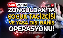 Zonguldak'ta yasa dışı bahis ve çocuk tacizcisi operasyonu: Çok sayıda kişi göz altında!