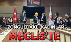 Zonguldaklı kadınlar Türkiye Büyük Millet Meclisi'nde