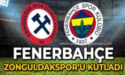 Fenerbahçe Zonguldakspor’u kutladı