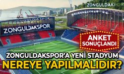 Anket sonuçlandı: Zonguldakspor'a yeni stadyum nereye yapılmalıdır?