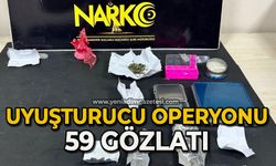 Uyuşturucudan 53 kişi hakkında işlem yapıldı